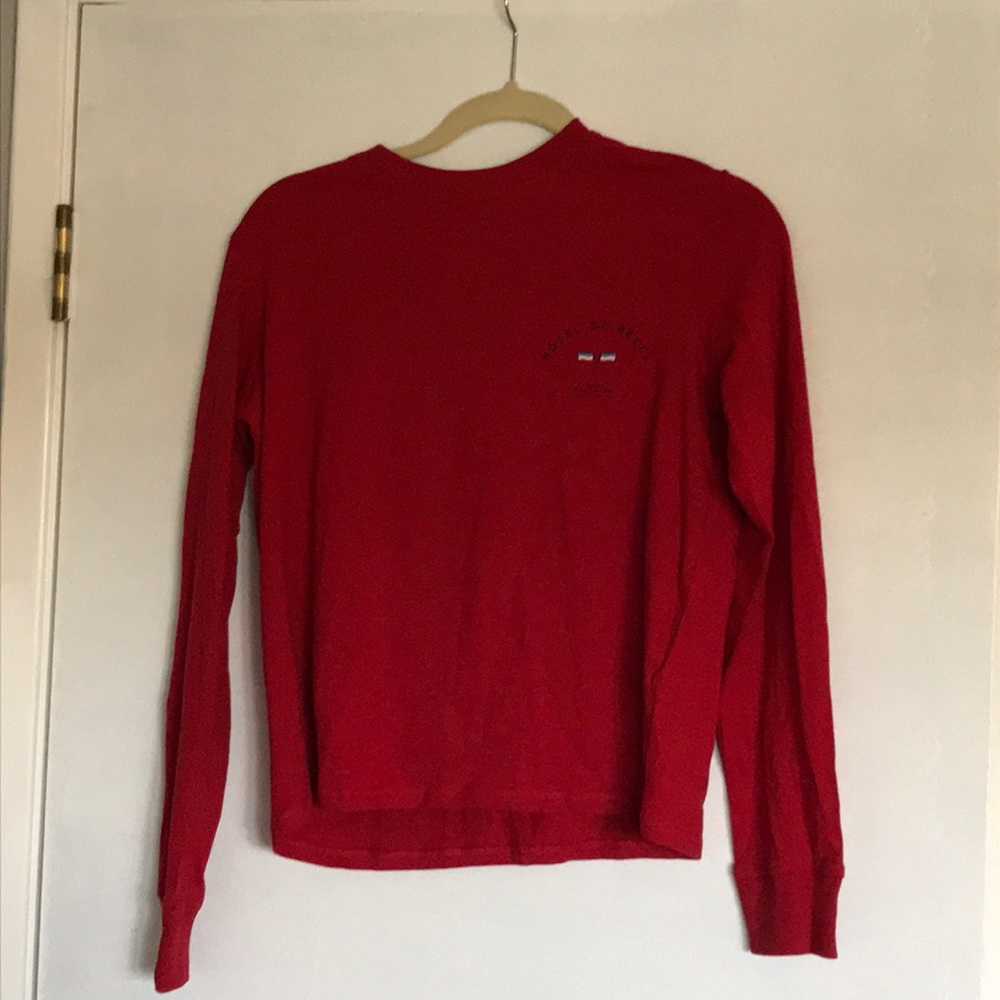 Red long sleeve